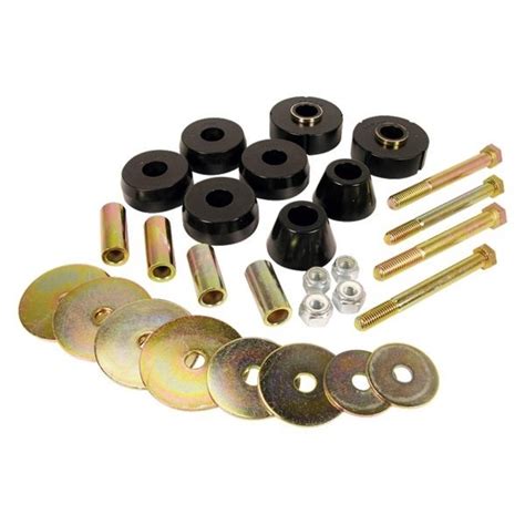 Prothane Front And Rear Body Mount Bushing Kit