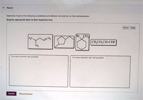 SOLVED Determine If Each Of The Following Cycloalkanes And Alkenes Can