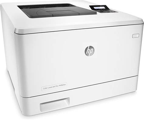 Hp Color Laserjet Pro M452nw A4 Color Laser Printer B Lowc 90m And Y 50 Toner Ebay