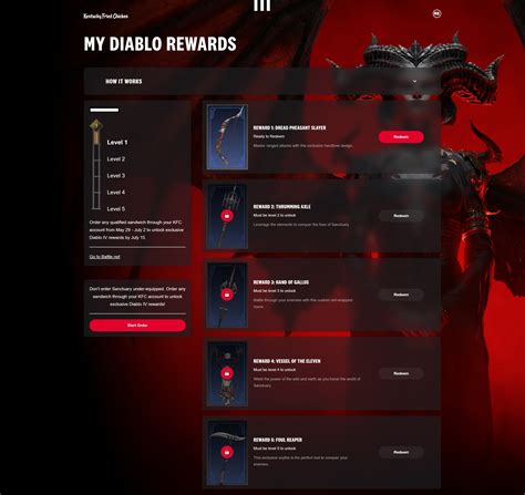 Dodatki Do Diablo IV Za Darmo W Ramach Promocji KFC W USA