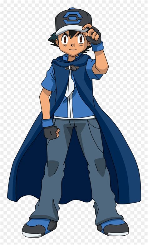 Pkmn Fan Artwork Ash Ketchum New Outfit Hd Png Download 764x1314