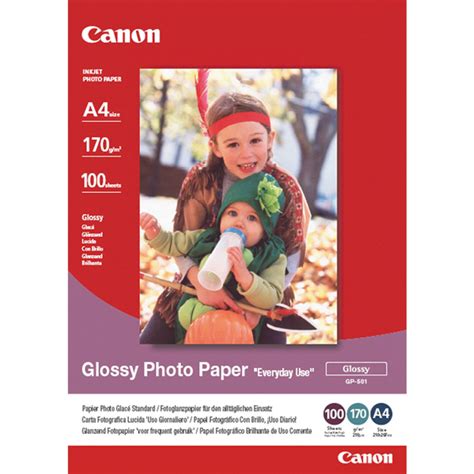 Canon Carta Lucida Fotografica Gp A Fogli B