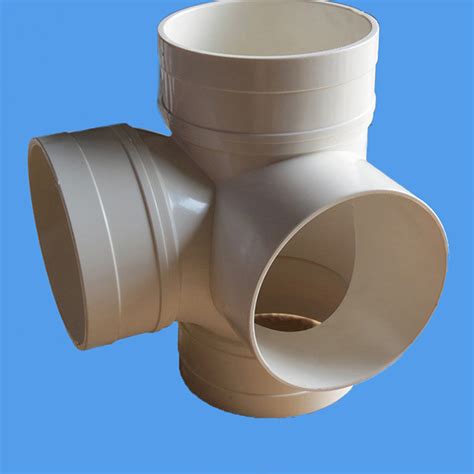 Pvc U Drainage Pipe Fitting Equal Four Way Pvc Stereo Cross With