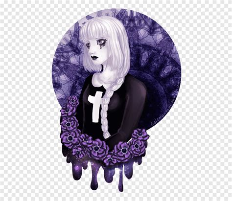 Figurine Character Fiction Anenome Purple Violet Png Pngegg