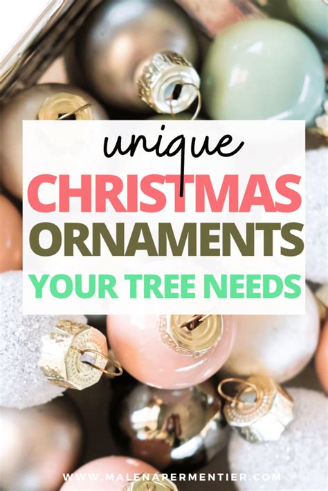 13 Most Unique Christmas Ornaments Your Tree Needs This Year