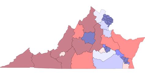 Virginia State Senate Map, thoughts? : r/DavesRedistricting