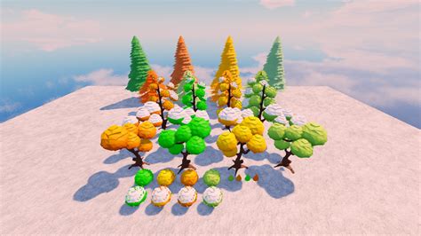 Stylised Low Poly Nature Pack Update V12 Community Resources