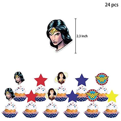 Koarti Wonder Woman Birthday Party Decorations For Adults Kit Party Supplies For Girls Pack