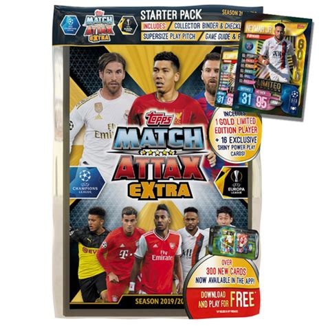 Match Attax Extra Starter Pack Toys Toy Street UK