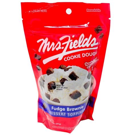 Mrs Fields Fudge Brownie Cookie Dough 8 5oz Candy Funhouse Candy