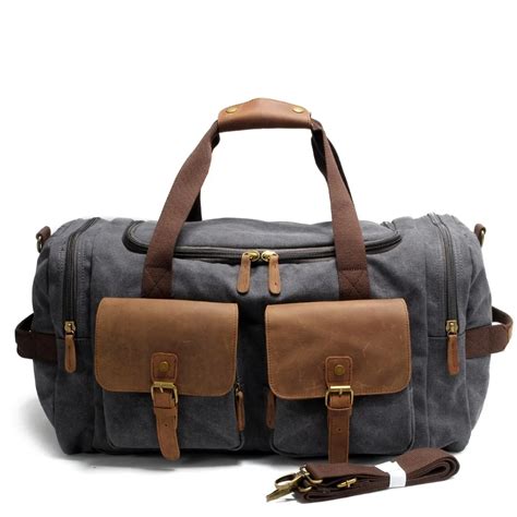 Db62 Hot Travel Bag Large Capacity Men Hand Luggage Travel Duffle Bags Canvas Weekend Bags