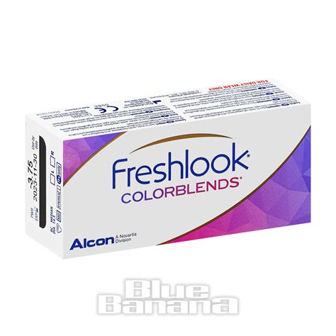 Freshlook Colorblends Prescription Monthly Brilliant Blue Contacts