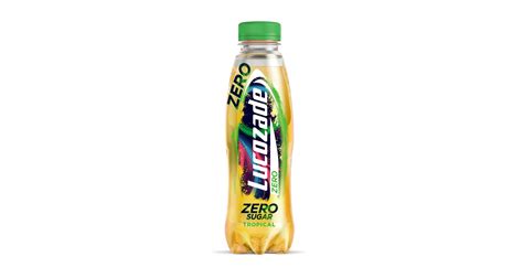 Lucozade Unveils Zero Sugar Tropical Flavour