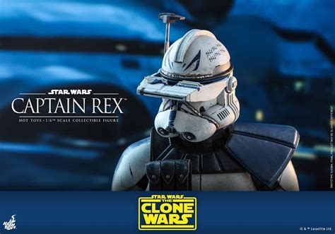 Star Wars The Clone Wars Captain Rex Collectible Hot Toys Figure Coming Soon What S On Disney
