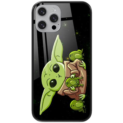 Etui Szklane Do Samsung S Ultra Star Wars Baby Yoda Oryginalne I