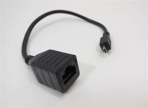 Переходник микро разъем 8pin to LAN