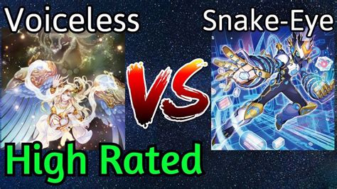 Voiceless Voice Vs Snake Eye High Rated Db Yu Gi Oh Youtube