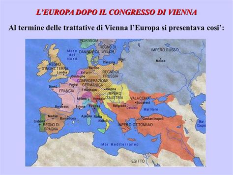 Cartina Politica Dell Europa Dopo Il Congresso Di Vienna Cartina