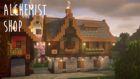 Minecraft | Alchemist's Shop Tutorial - Minecraft Town Part 7 - YouTube