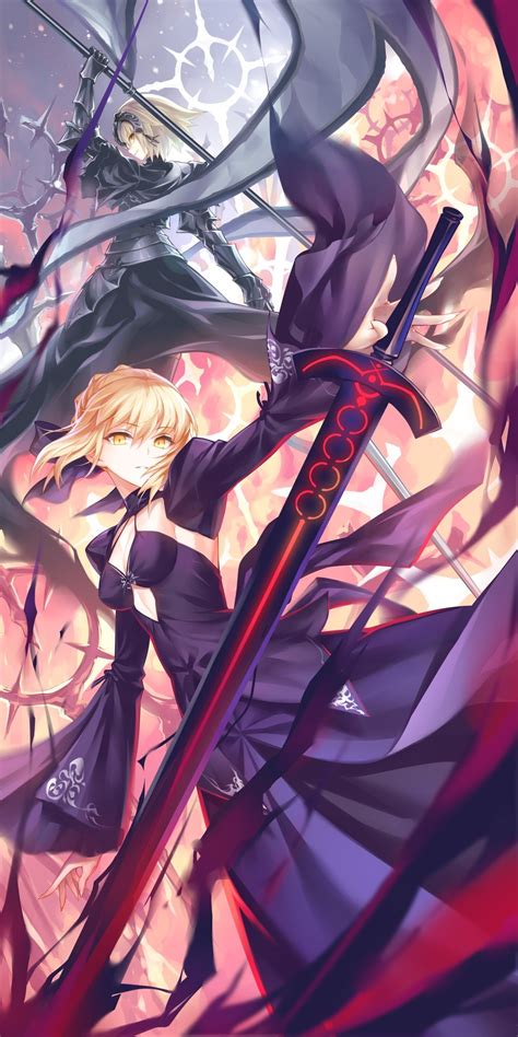 Wallpaper Illustration Anime Fate Series Saber Alter Comics