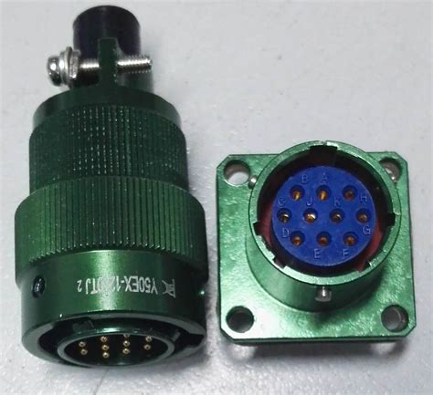 Circular connectors as MIL-C-26482 series - Y50EX-1210 - KP (China ...