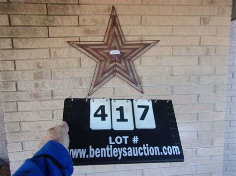 METAL STAR WALL ART - Bentley & Associates, LLC