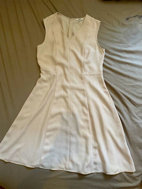 Uniqlo Nude Pink Dress On Carousell