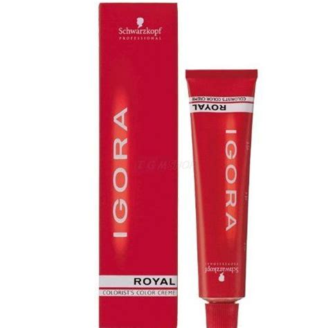 Schwarzkopf Igora Royal 12 19 Special Blonde Cendre Violet Permanent Hair Color Creme Assorted
