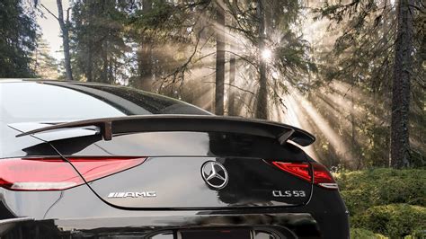 Mercedes Amg Cls C W Trunk Lip Wing Spoiler Carbon Fiber Dmc