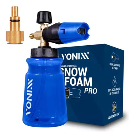 Snow Foam Pro Vonixx Adaptador Parcelamento Sem Juros