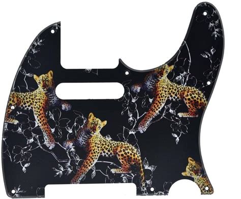 Amazon KAISH 8 Hole 3D Printed Tele Style Guitar Plastic Pickguard