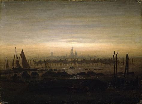 Greifswald In Moonlight C Casper David Friedrich