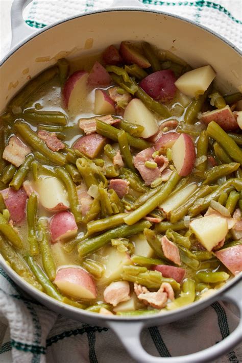 Southern Green Beans And Potatoes Blackpeoplesrecipes