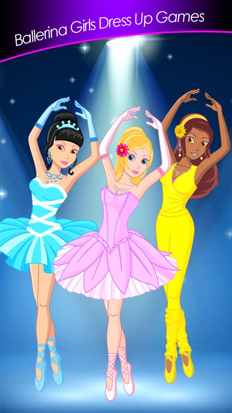 Ballerina Girls Dress Up Games