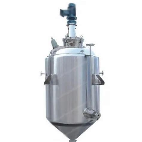 Stainless Steel Cone Bottom Tanks Steel Grade Ss Capacity