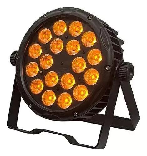 Refletor Par 64 Slim 18 Leds 18w Rgbwa Uv Ip65 Prova Parcelamento Sem