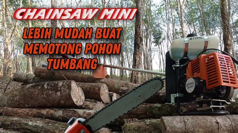 Review Mata Pisau Mesin Potong Rumput Model Gergaji Chainsaw Senso