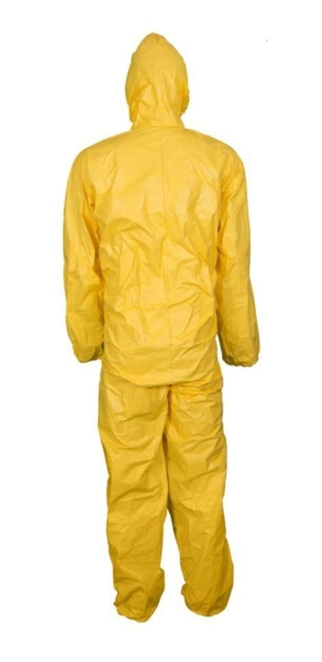 Macacao Tychem Qc S Amarelo C Ziper Tam Xg Dupont Ca Dupont