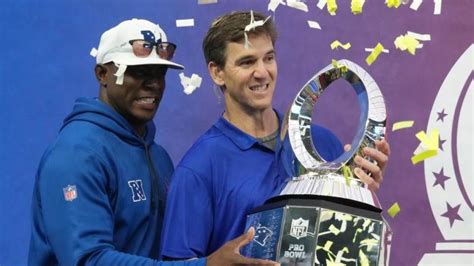 Eli Manning Says He Is Greatest Coach Of The Mannings After Pro Bowl Win Over Brother Peyton