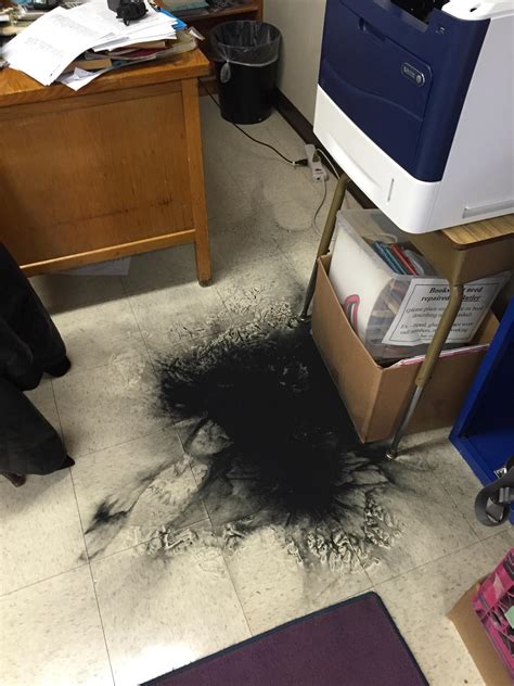 User attempted to change toner cartridge. : r/techsupportgore