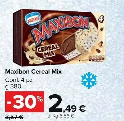 Offerta Nestl Nestle Maxibon Cereal Mix Nel Volantino Di Carrefour