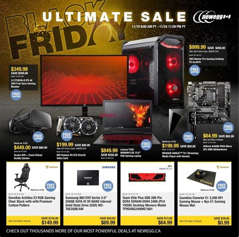 Newegg Black Friday 2021 Canada Deals