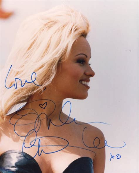 Pamela Anderson Signed Photo EstateSales Org