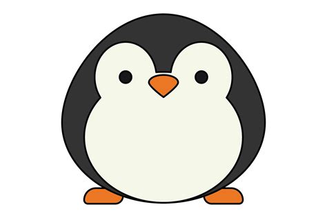 Cute Penguin Illustration Graphic by kidscorner · Creative Fabrica