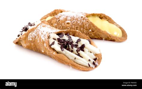 Chocolate Cannolis Hi Res Stock Photography And Images Alamy