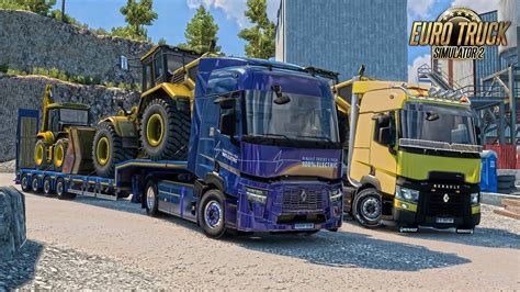 Euro Truck Simulator 2 Oyuna Yeni Gelen Renault Trucks E Tech T Tır ile