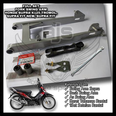 Fork Swing Arm Arem Lengan Ayun Motor Honda Supra X D Revo Fit Fi