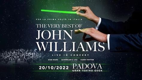 The Very Best Of John Williams Il Concerto Live Al Geox Il Ottobre