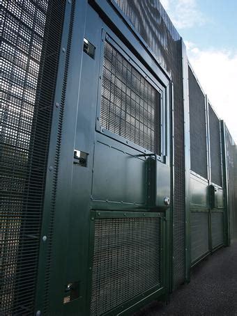 Welded Mesh Swing Gates Heras Uk Esi External Works