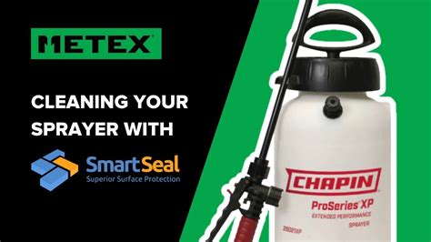 How To Clean A Chapin Sprayer With Smartseal Youtube